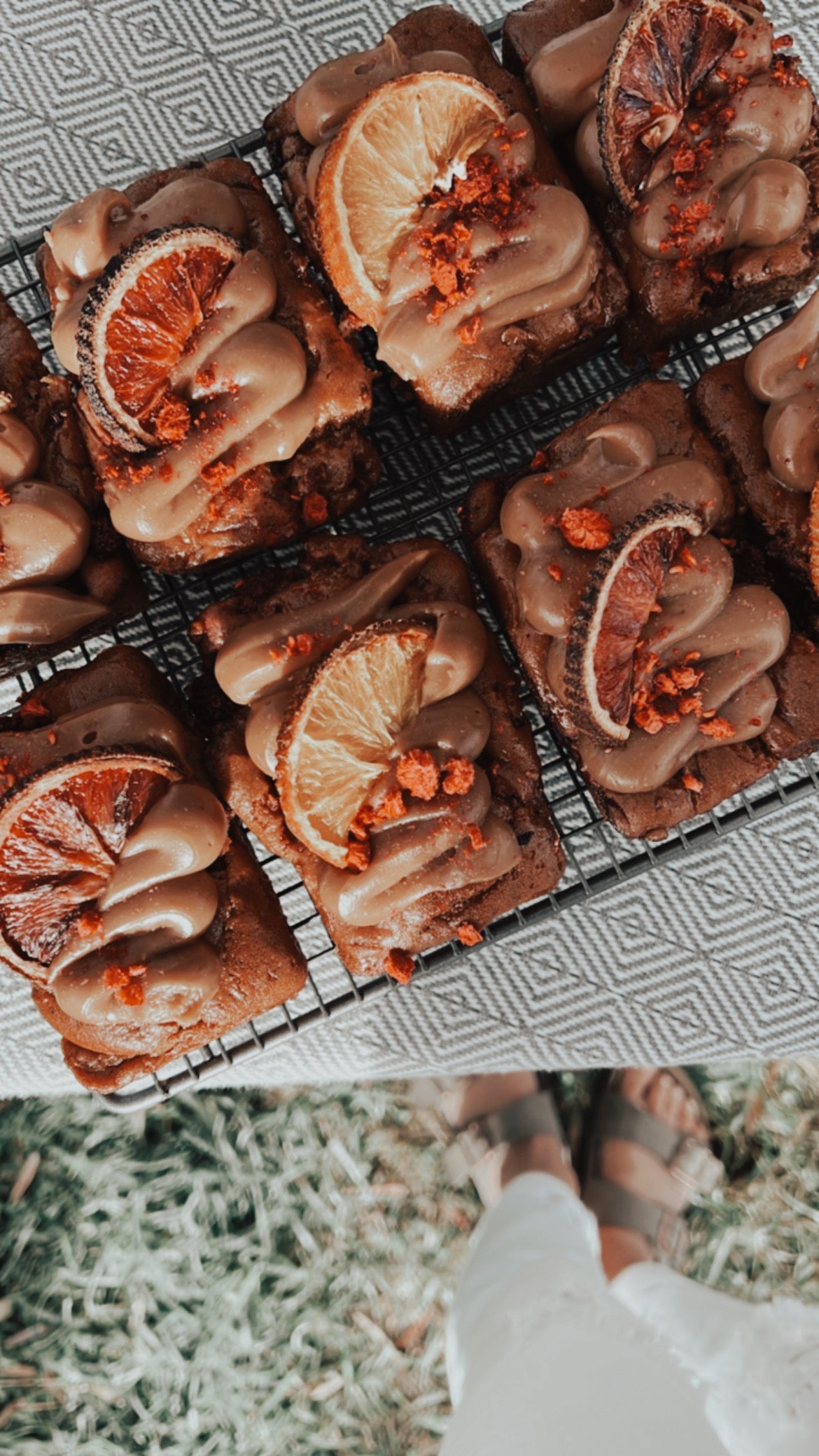 Orange & Raspberry Mini Loaves