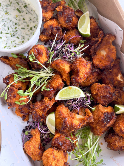 Crunchy Teriyaki Cauliflower Wings