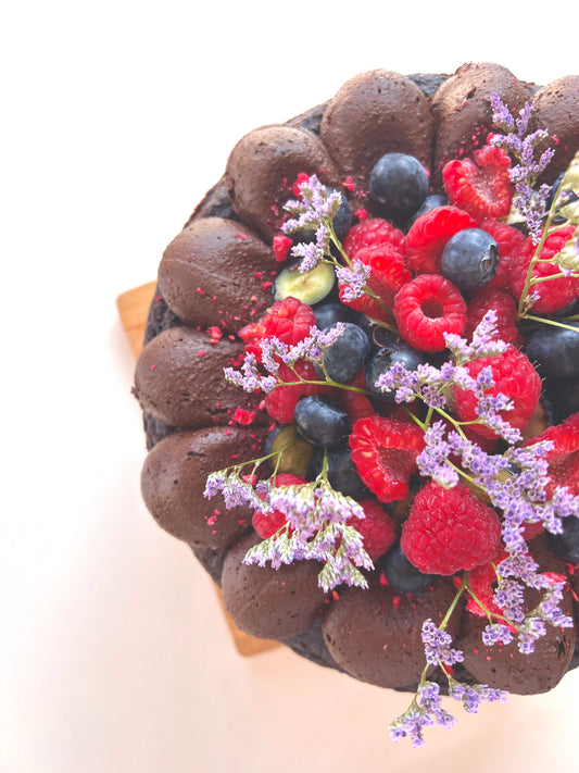 Chocolate and Berries Cake